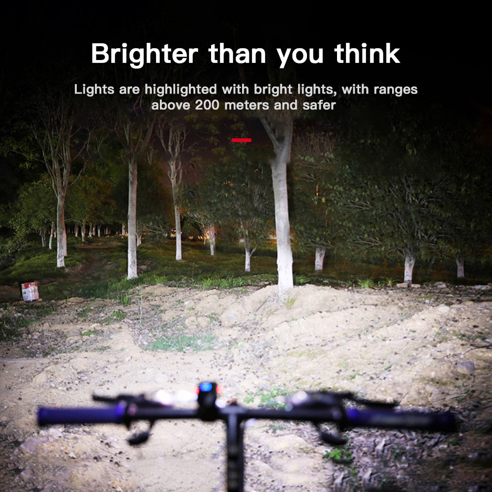 Iluminează-ți plimbările de noapte cu o lumină pentru bicicletă