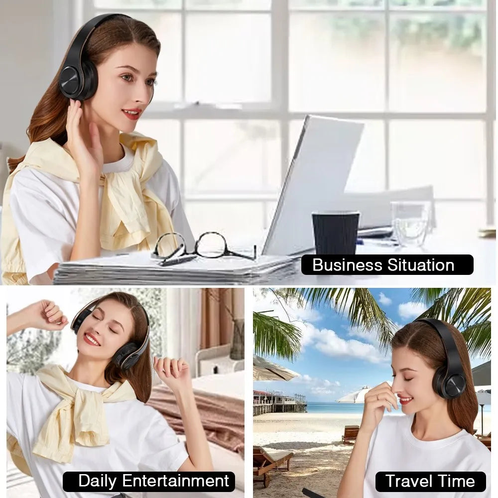 Căști stereo HIFI Bluetooth