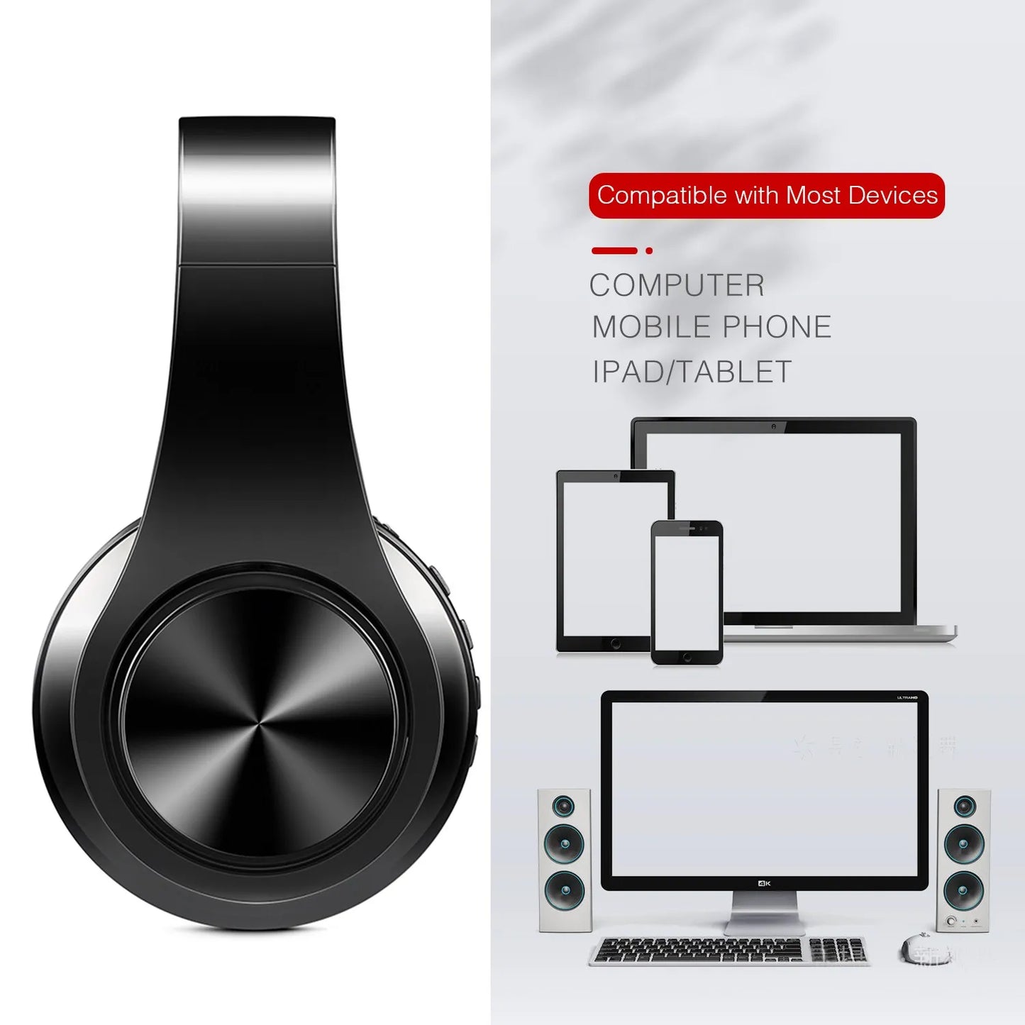 Căști stereo HIFI Bluetooth