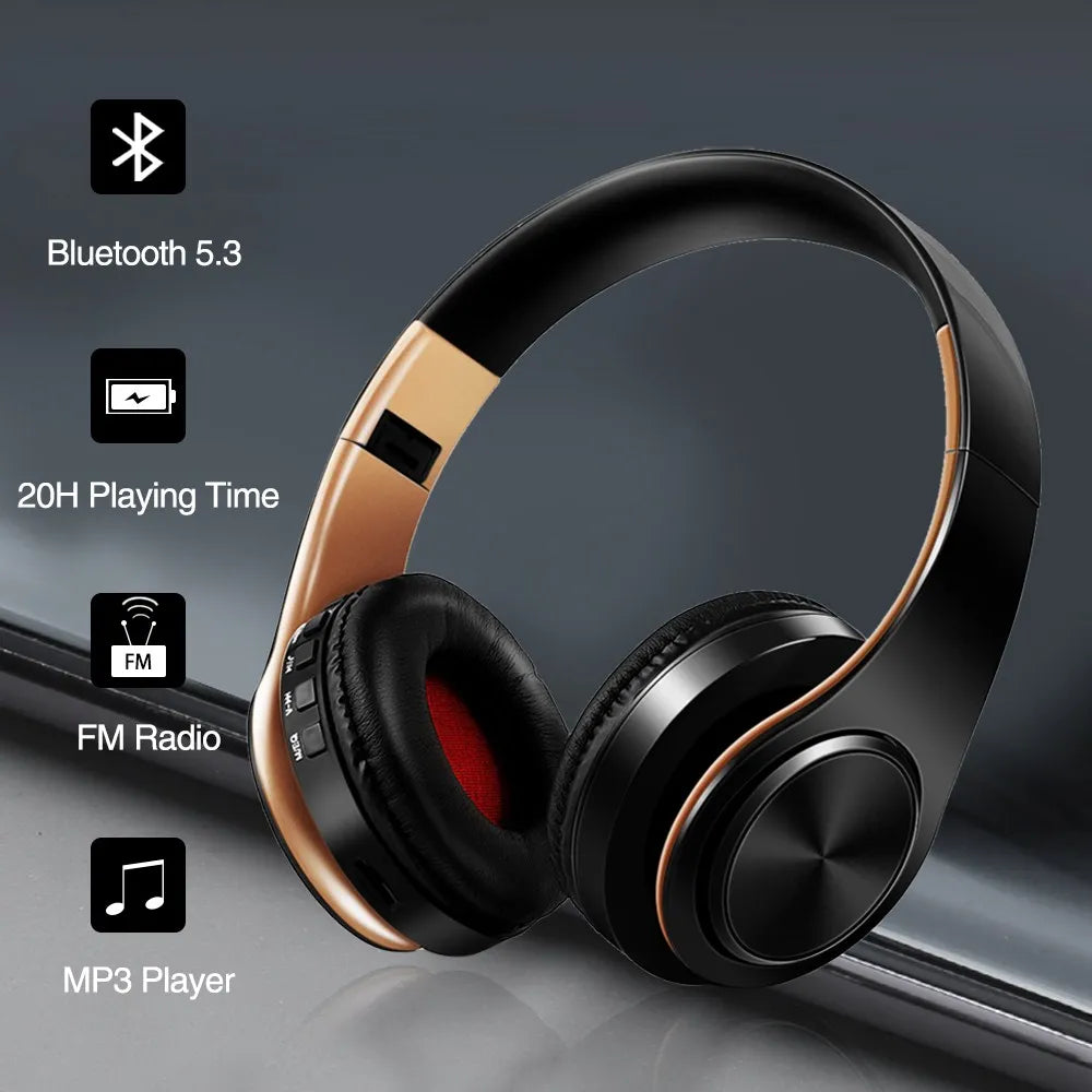 Căști stereo HIFI Bluetooth