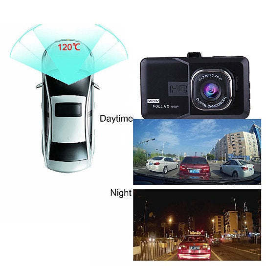 Cameră de bord Black Box 1080P cu G-Sensor